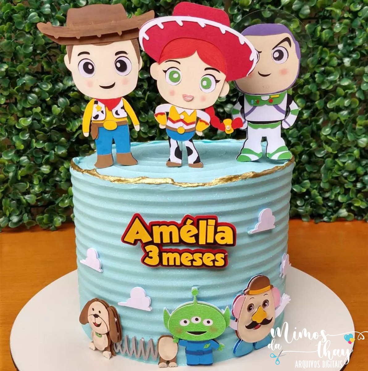 Arquivo Corte: Topo de Bolo Toy Story Cute 004