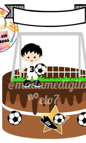 Kit com 5 arquivos de corte: 02-FUTEBOL TOPO camadas