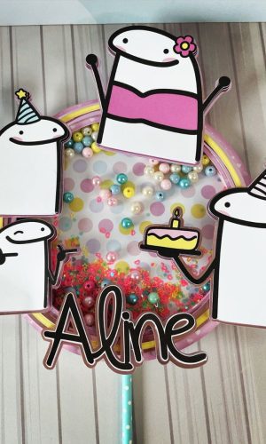 Arquivo de corte topo aniversário flork