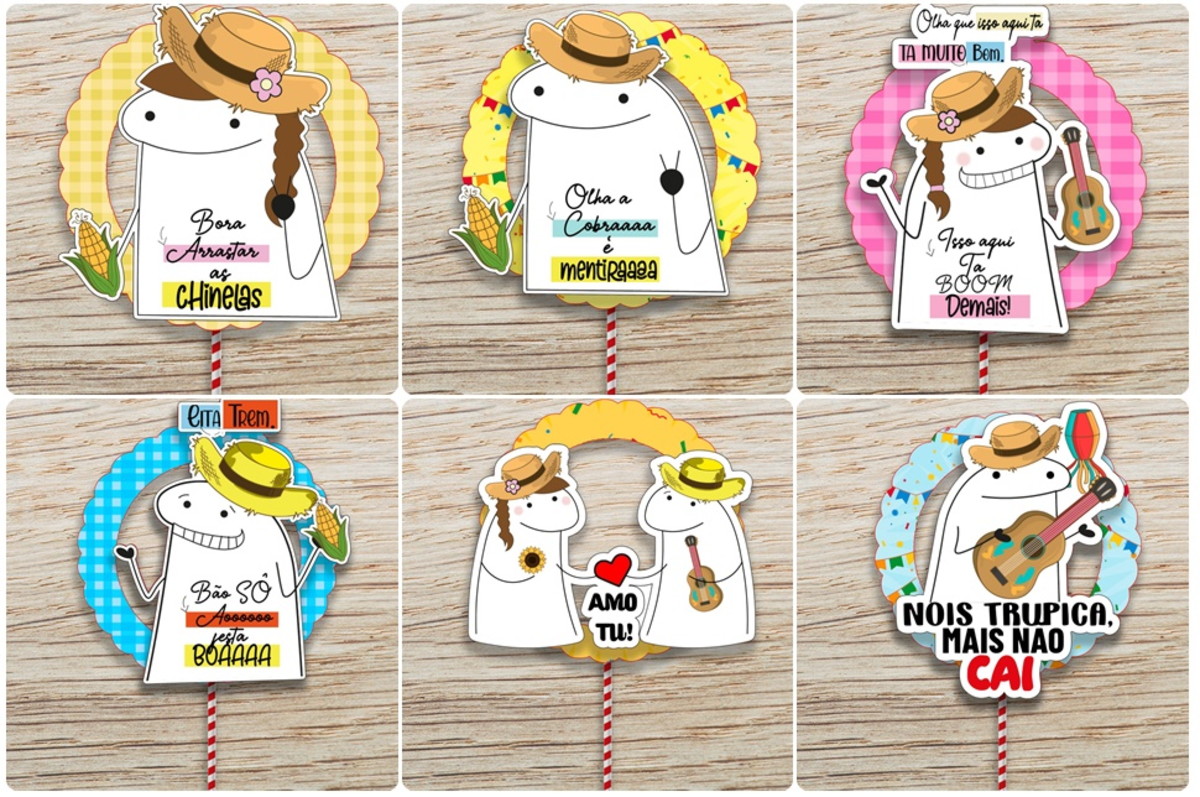 Arquivo de Corte Combo Topos Festa Junina Flork