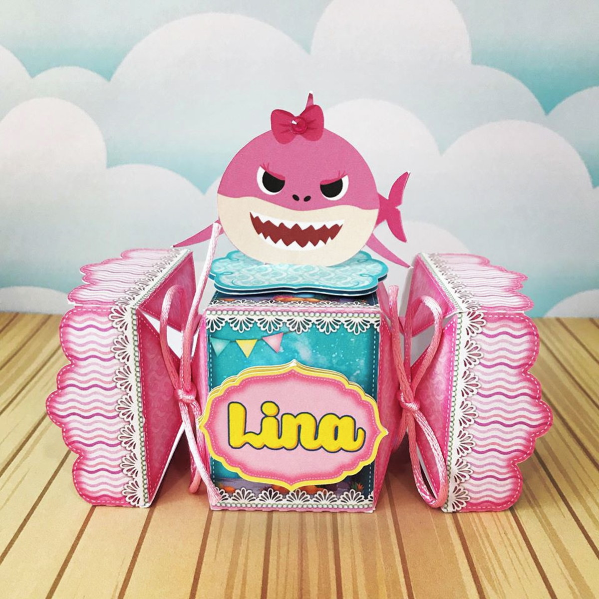 Arquivo de Corte Baby Shark Rosa - Imagem 5