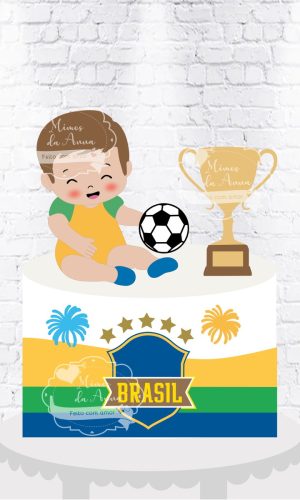 Arquivo de Corte Bebê Copa em Camadas
