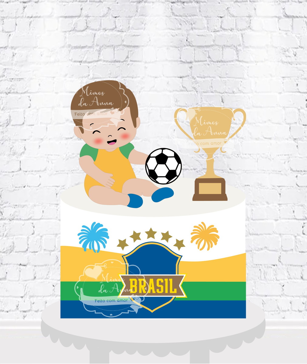 Arquivo de Corte Bebê Copa em Camadas
