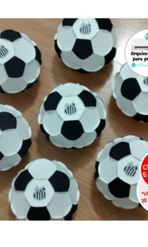 Arquivo de Corte Bola Futebol 3d - Modelo 01
