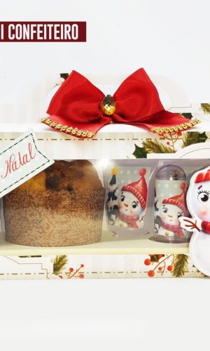 Arquivo de Corte Caixa Natal Mini Confeiteiro
