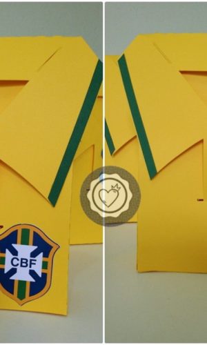 Arquivo de Corte Caixa Camisa Brasil