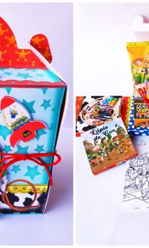 Arquivo De Corte Caixa Explosão Toy Story