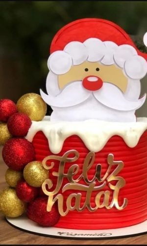 Arquivo de Corte Topo Papai Noel