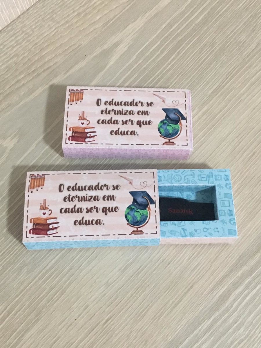 Arquivo de Corte Caixa Kit Dia dos Professores - Imagem 2