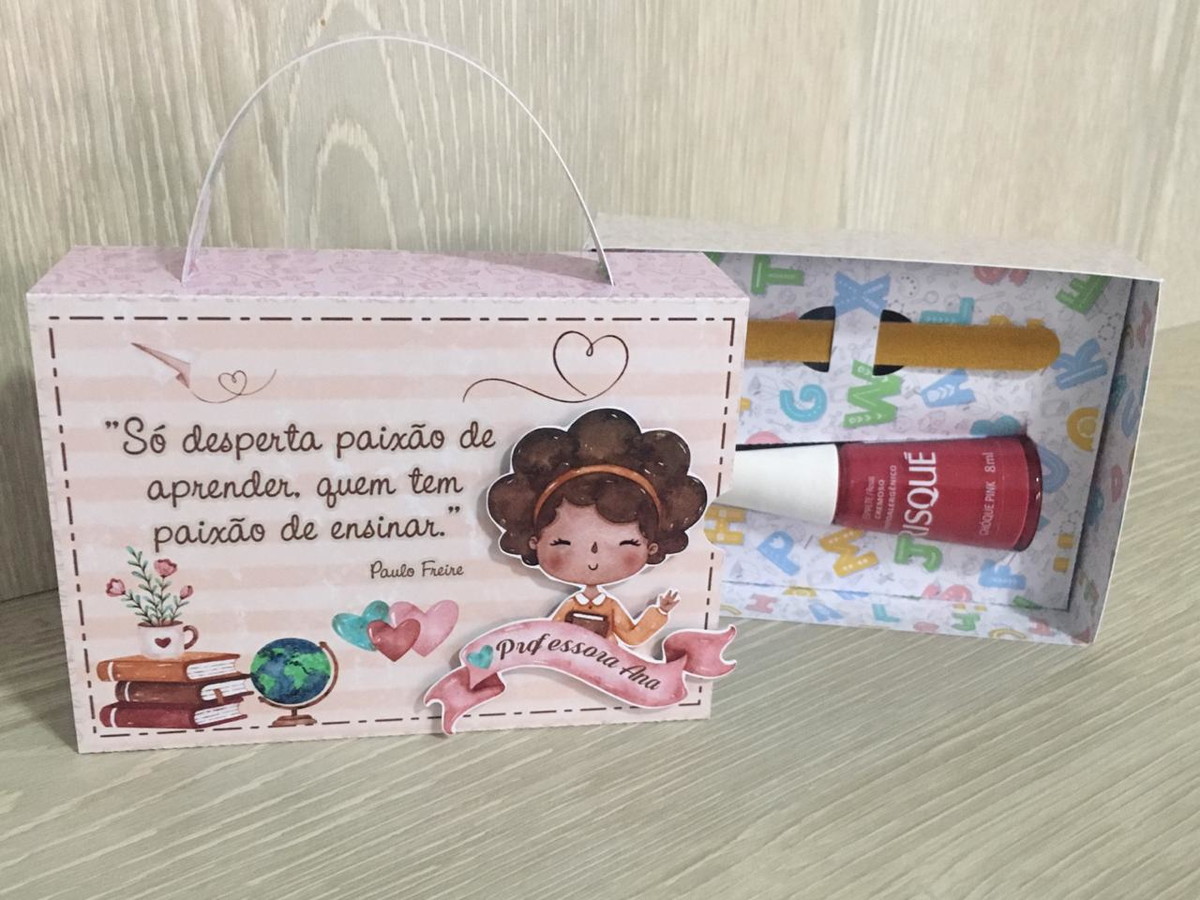 Arquivo de Corte Caixa Kit Dia dos Professores - Imagem 5