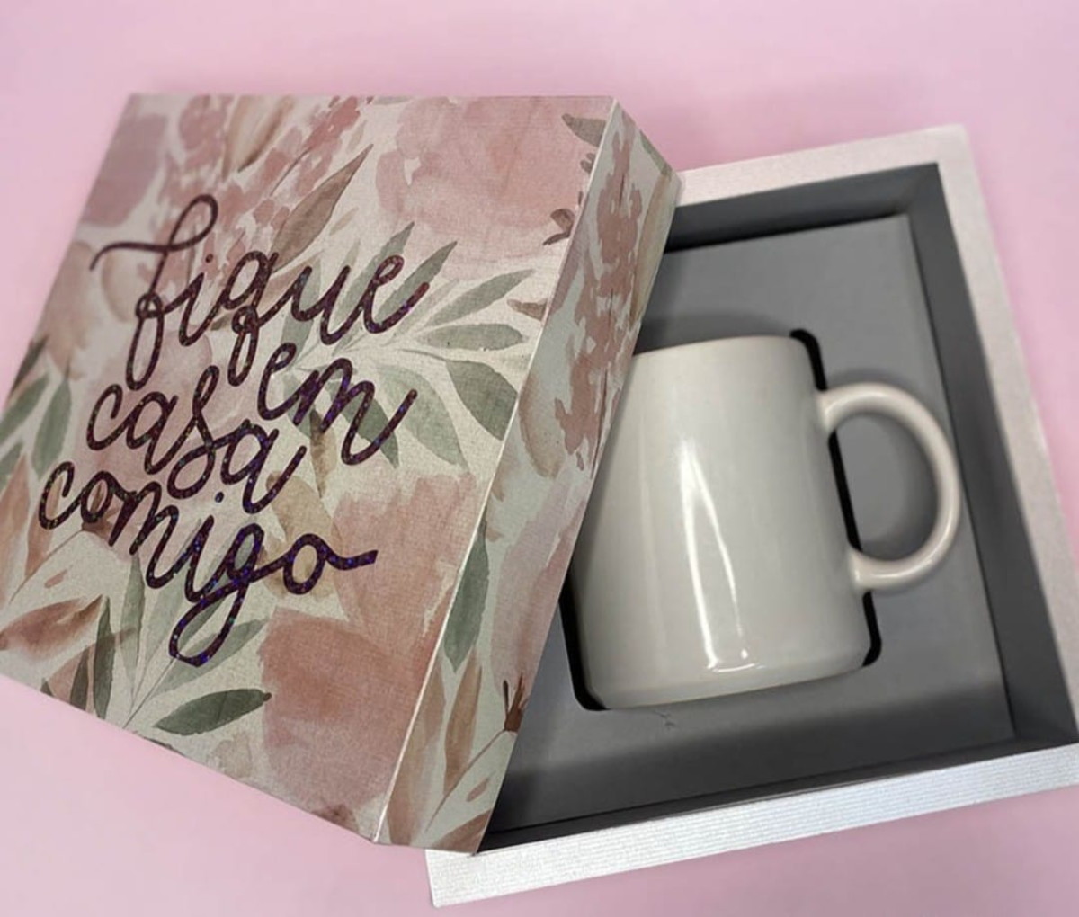 Arquivo de corte caixa para caneca