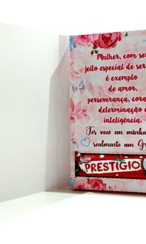 Arquivo de corte Caixa Prestigio Dia da Mulher STUDIO e PDF