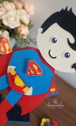 Arquivo de Corte Camadas Super Man Cute