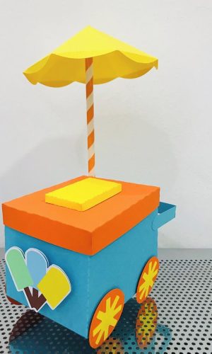 Arquivo de corte carrinho de sorvete