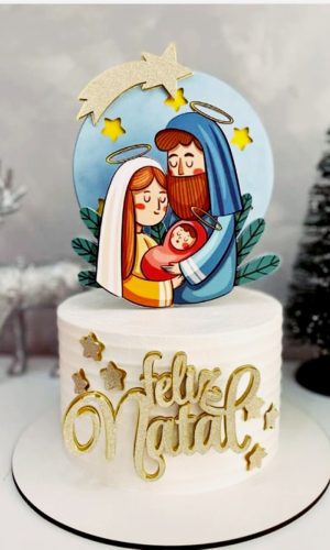 Arquivo de Corte Topo Presépio de Natal
