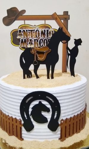 Arquivo de Corte Cavalgada/cavalo Topo de Bolo Ganhe +3 Prod