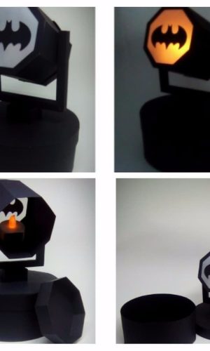 Arquivo de Corte Centro de Mesa Batman