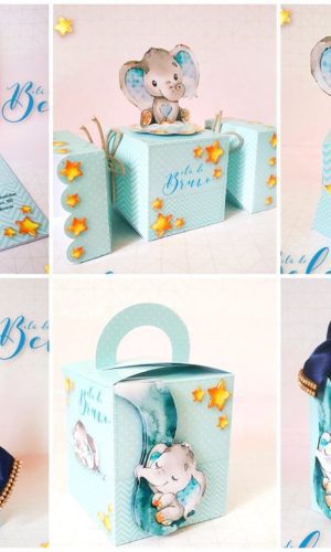 Arquivos de Corte Cha de Bebe Elefantinhos