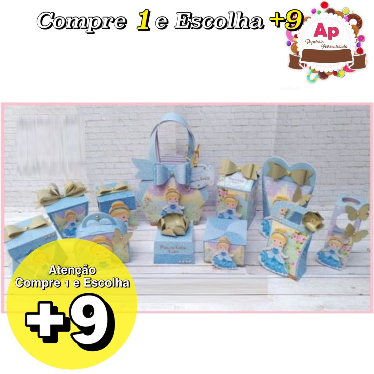 Arquivo de Corte Cinderela_cute - Studio