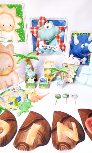 Arquivo de Corte Dinos Aquarela #1630#