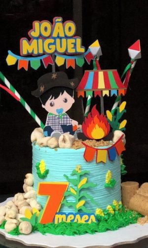 Arquivo De Corte - Festa Junina Menino - Topo De Bolo