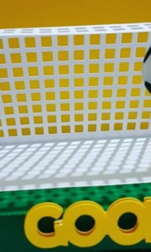 Arquivo de corte caixa trave de futebol