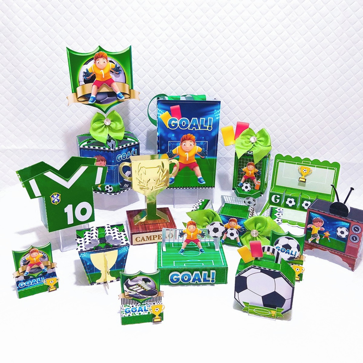 Arquivos de corte kit futebol