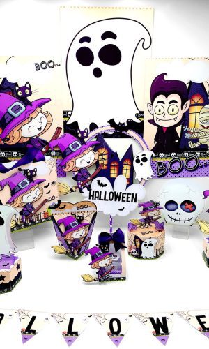 Arquivo de corte Halloween em Studio e PDF