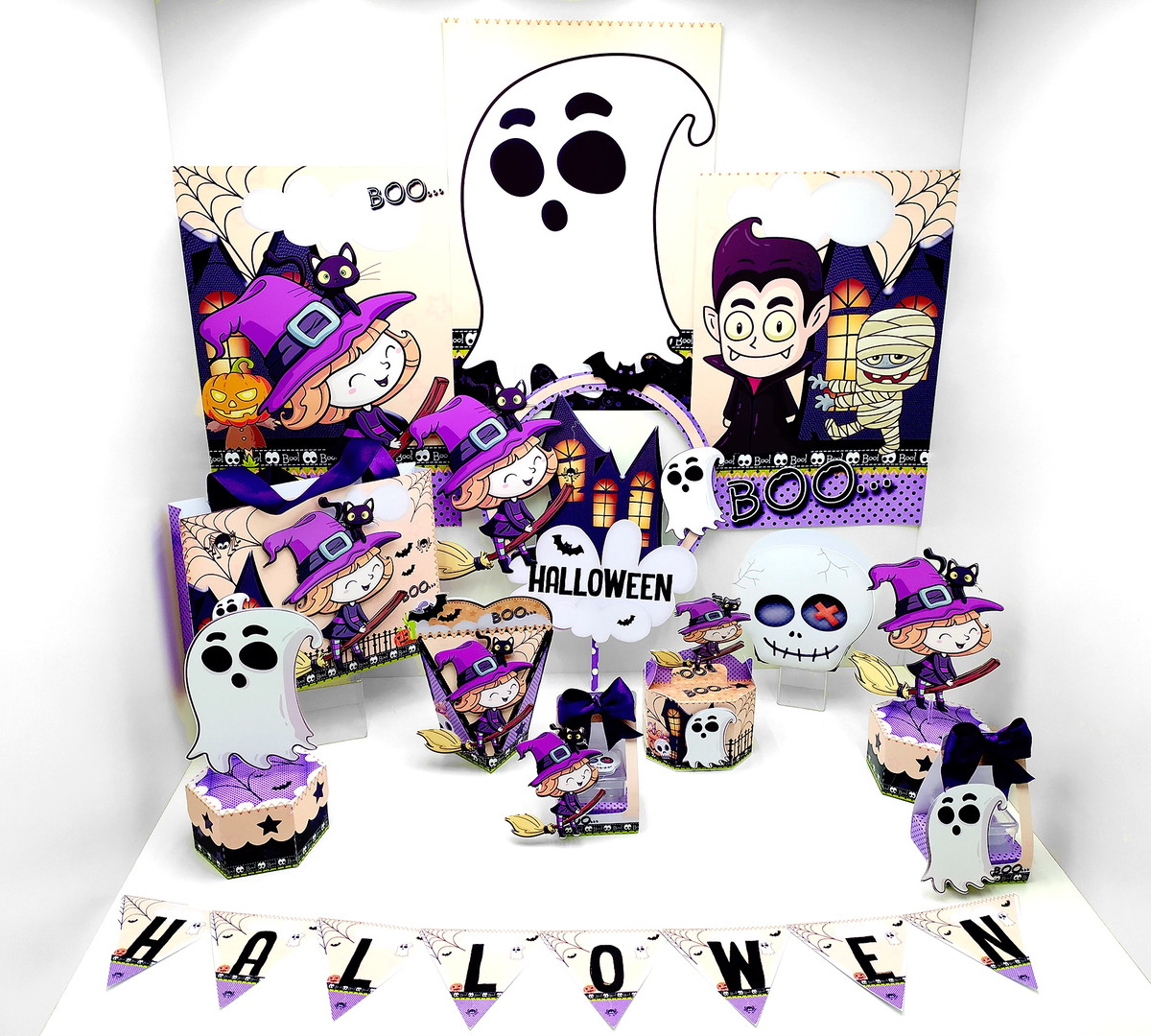 Arquivo de corte Halloween em Studio e PDF