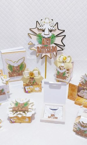 Arquivo de Corte Kit de Batizado de Menino Menina