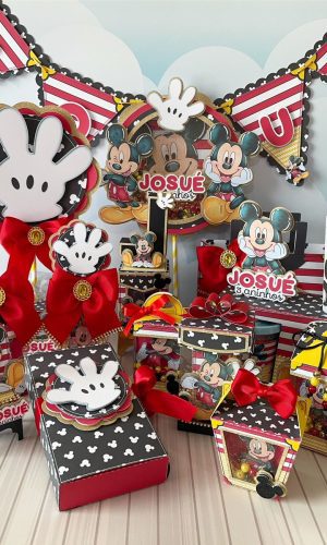 Arquivo de Corte Kit Festa Mickey Mouse Studio e pdf