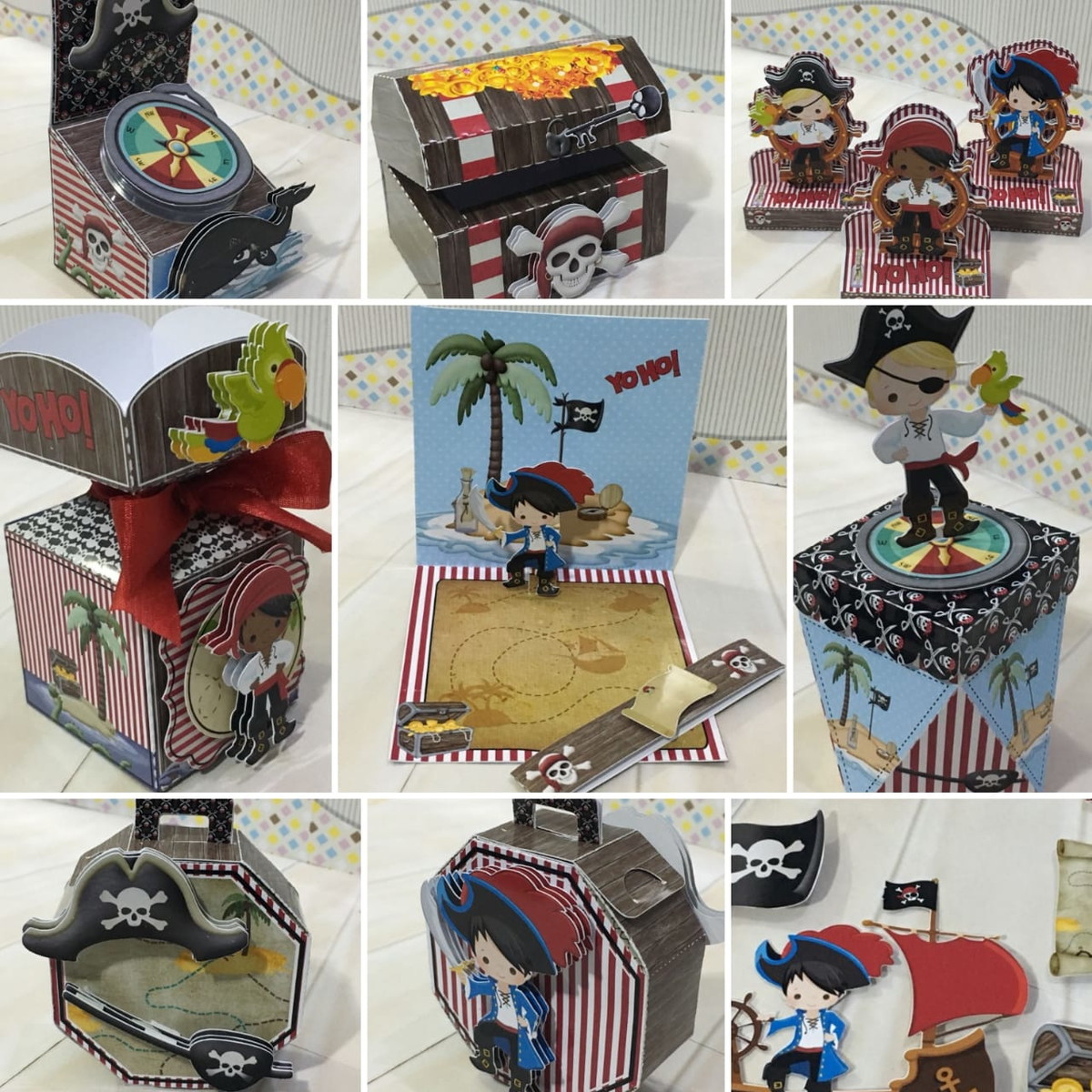 Arquivos De Corte Kit Piratas 02