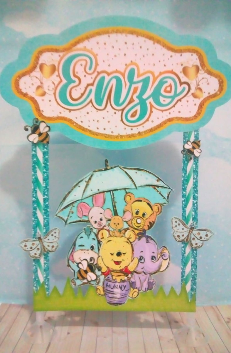 Arquivo de Corte Kit Ursinho Pooh Studio e pdf - Imagem 3