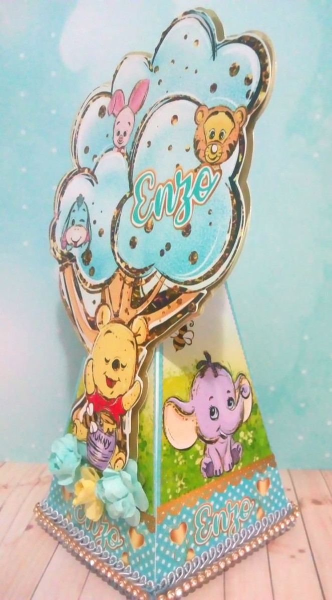 Arquivo de Corte Kit Ursinho Pooh Studio e pdf - Imagem 5