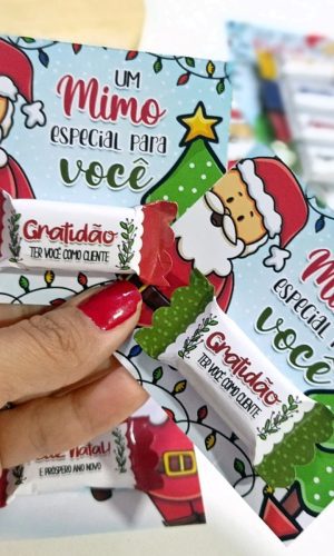 Arquivo de Corte Cartão e Balinhas de Natal