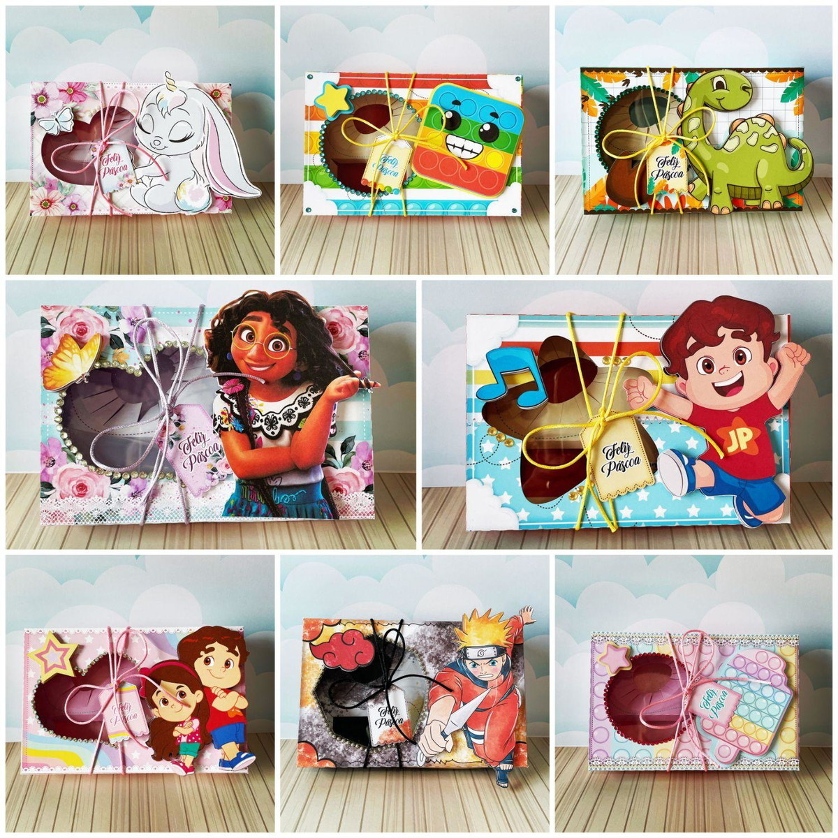 Arquivo de Corte Mini Confeiteiro (8 Temas) #1010#