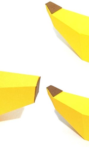 Arquivo de Corte Caixa Banana Minions