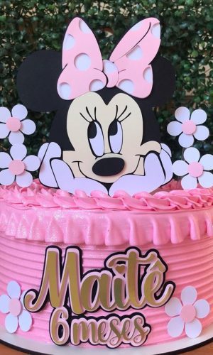 Arquivo de Corte Topo Minnie Baby Rosa