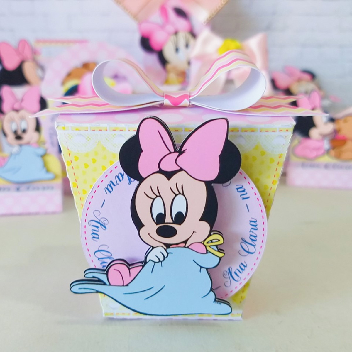 Arquivo de Corte Minnie Baby Rosa - Imagem 3