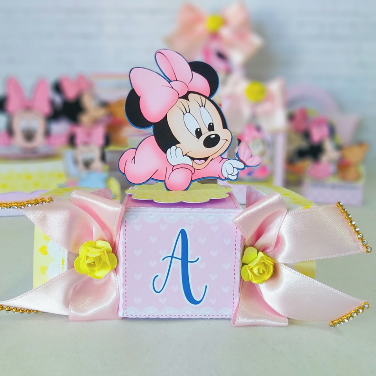 Arquivo de Corte Minnie Baby Rosa - Imagem 2
