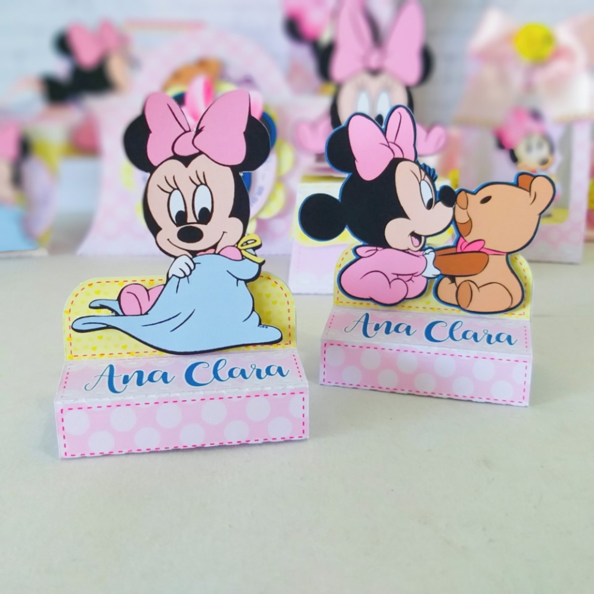 Arquivo de Corte Minnie Baby Rosa - Imagem 5