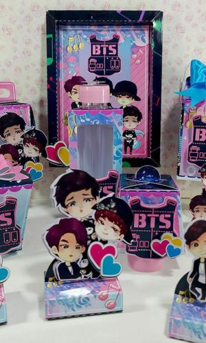 Arquivo de corte kit BTS cute