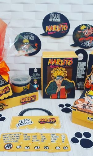 Arquivo de Corte Páscoa Naruto 1694