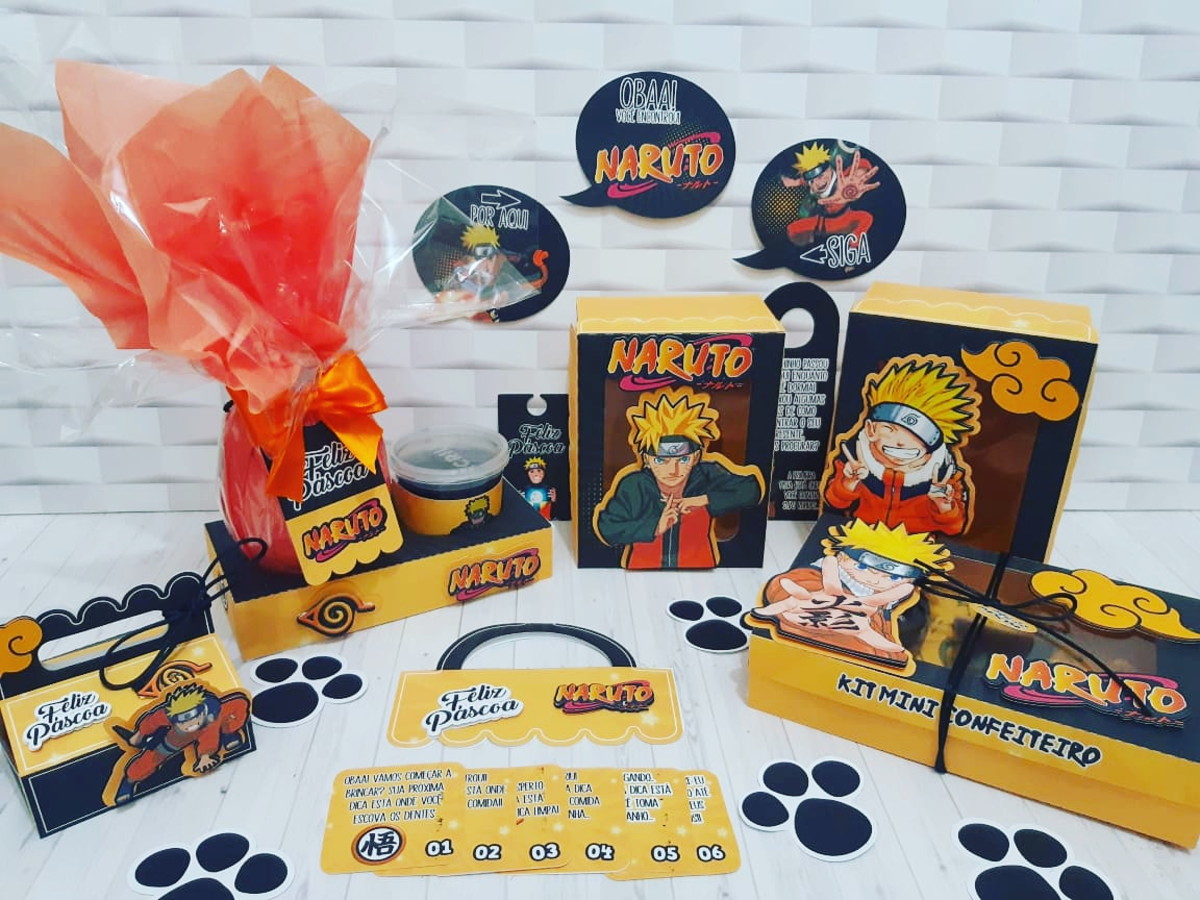 Arquivo de Corte Páscoa Naruto 1694