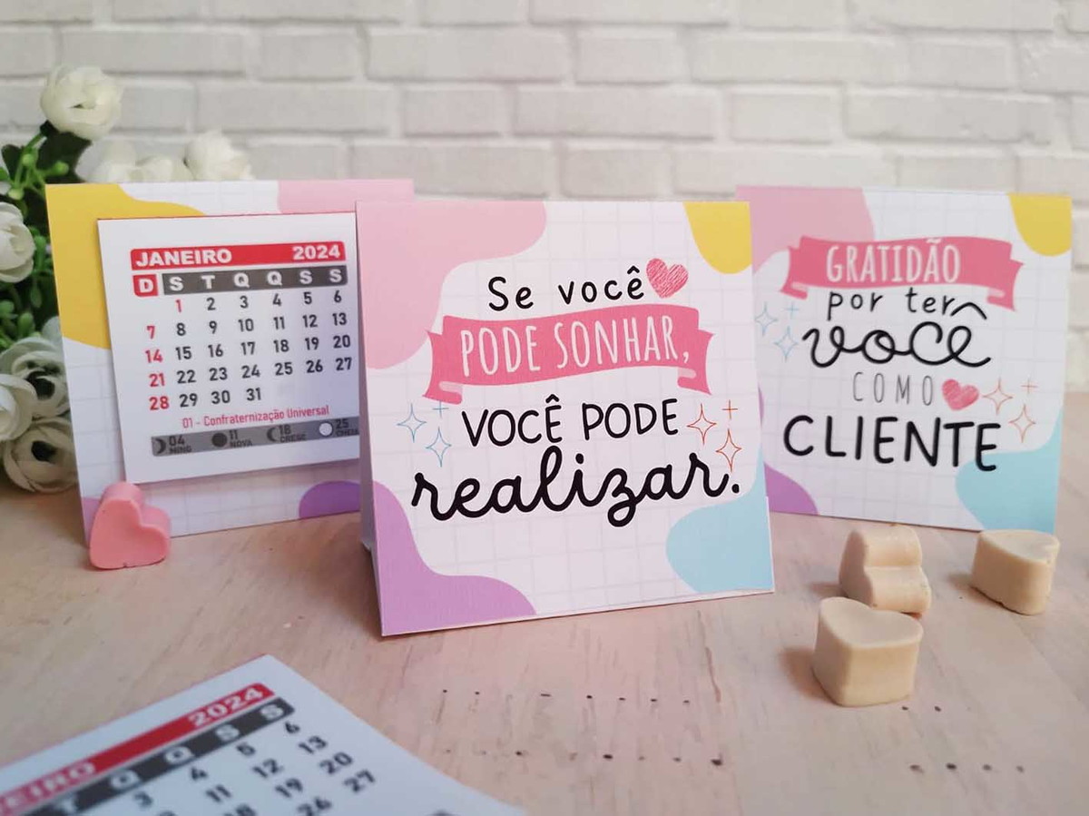 Arquivo de Corte Calendario 2024 - Imagem 2