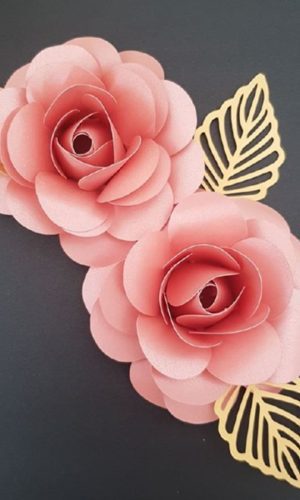 Arquivo de Corte Rosas SCRAP