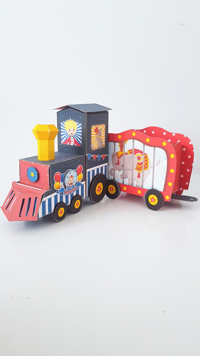Arquivo de corte Silhouette Circo menino - Imagem 5
