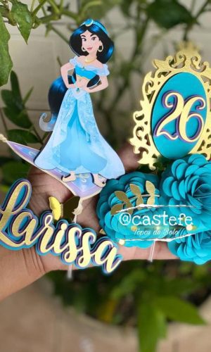 Arquivo de Corte Studio - Aladdin Jasmine