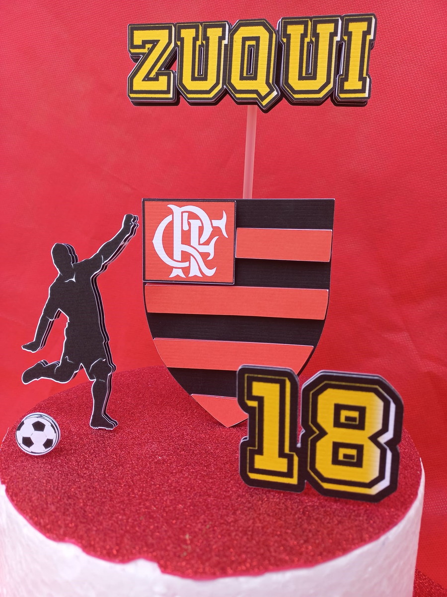 Arquivo de Corte Time Flamengo - Cod003 - Imagem 3