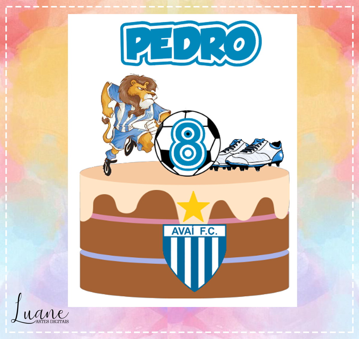 Arquivo de Corte Topo Avaí - Studio e PDF